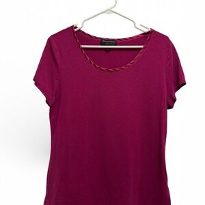 Banana Republic Fuchsia Short Sleeve Top